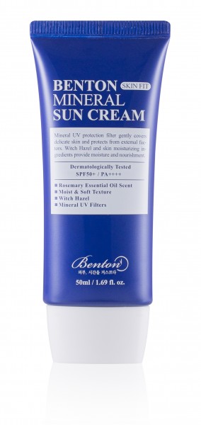 BENTON Skin Fit Crema solare minerale SPF50+ PA++++