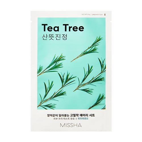 MISSHA AIRY FIT SHEET MASK TEA TREE 19GR